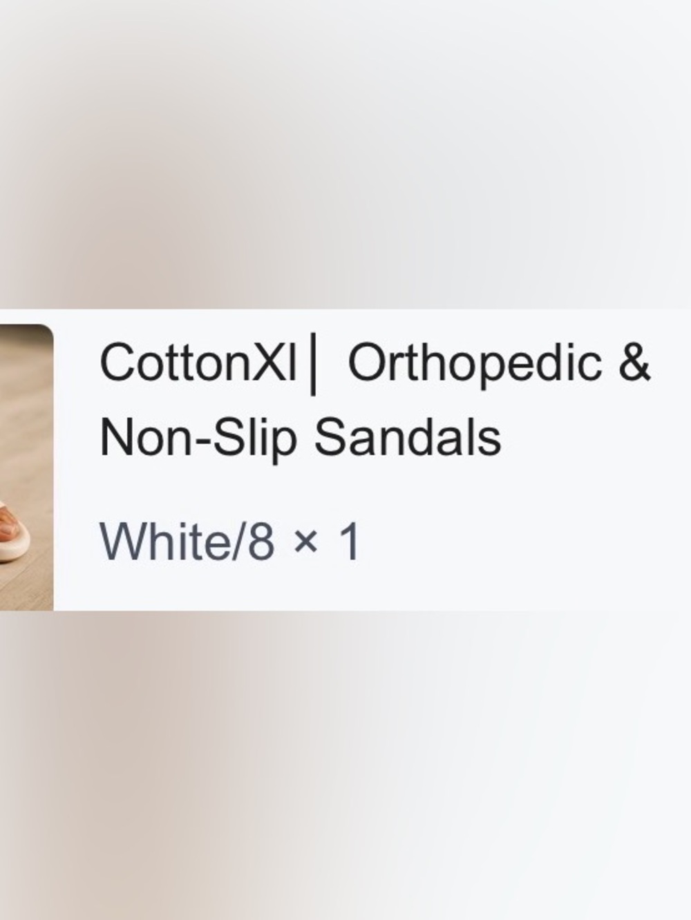 Non Slip Orthopedic Sandals
